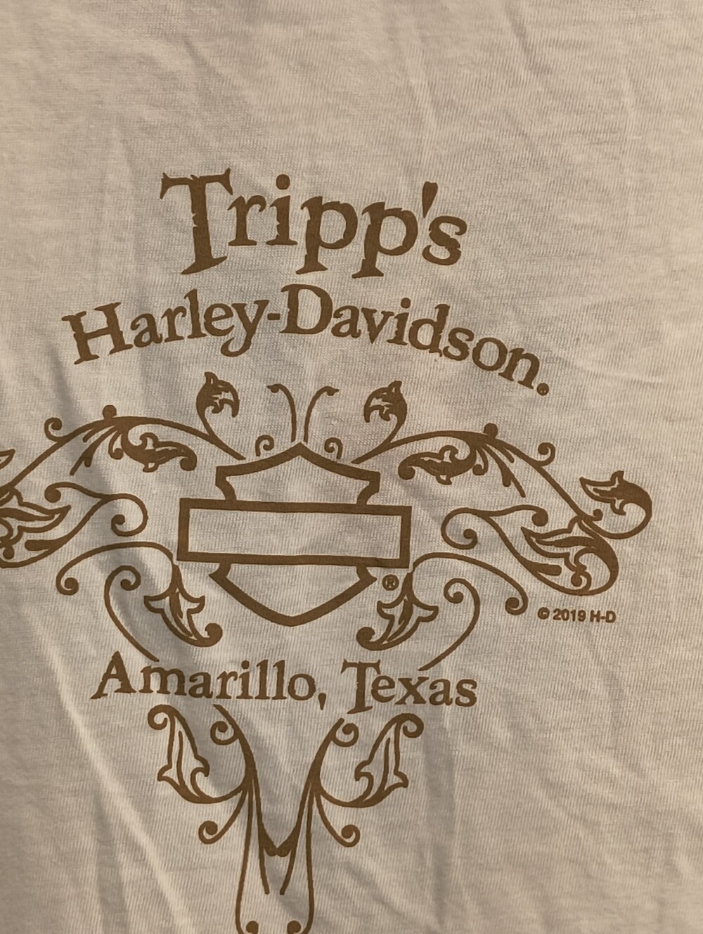 Harley-Davidson t-shirt Tripps Amarillo Texas Size Large - Picture 8 of 8